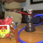 इंदौर में हुक्का पीते हुए पकड़ाए 5 आरोपी