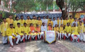 Hanumant flag squad 40 member team left for Kedarnath