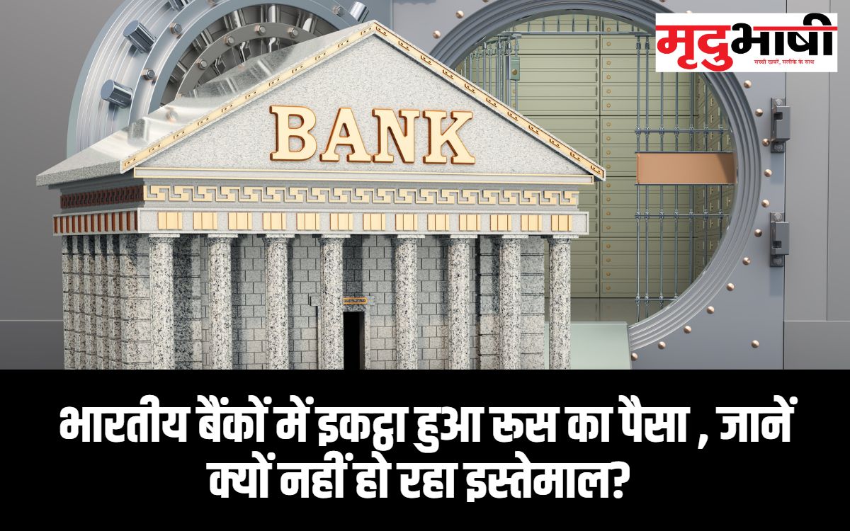 भारतीय बैंकों में इकट्ठा हुआ रूस का पैसा , जानें क्यों नहीं हो रहा इस्तेमाल?
