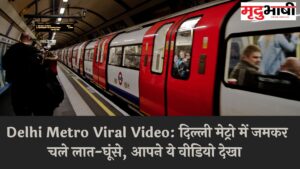 Delhi Metro Viral Video: दिल्ली मेट्रो में जमकर चले लात-घूंसे, आपने ये वीडियो देखा