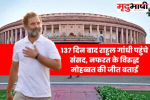 rahul gandhi in parliament