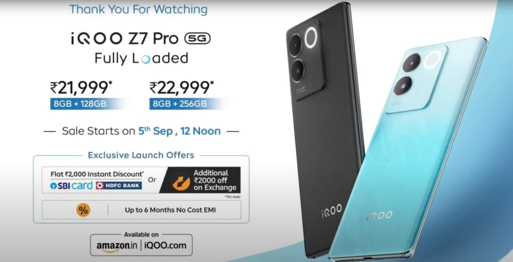 IQOO Z7 Pro 5G: धांसू 5G फोन लांच, कर्व्ड डिस्प्ले वाले इस फोन का पूरा फीचर्स जानें