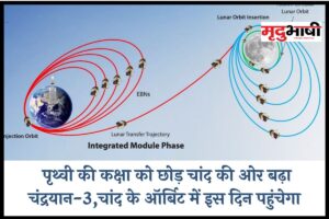 Chandrayaan-3: पृथ्वी की कक्षा को छोड़ चांद की ओर बढ़ा चंद्रयान-3,चांद के ऑर्बिट में इस दिन पहुंचेगा