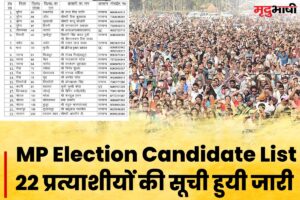 MP Election Candidate List: 22 प्रत्याशीयों की सूची हुयी जारी