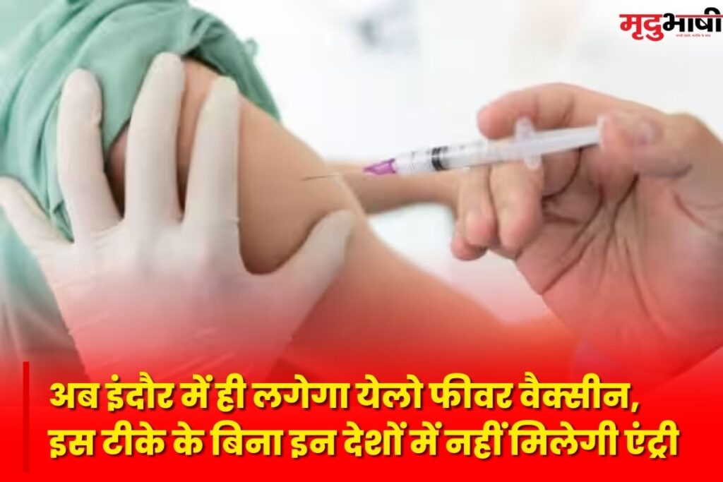 Yellow Fever Vaccine: अब इंदौर में ही लगेगा येलो फीवर वैक्सीन, इस टीके के बिना इन देशों में नहीं मिलेगी एंट्री