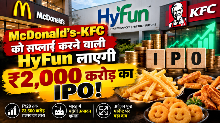 McDonald’s-KFC को सप्लाई करने वाली HyFun लाएगी ₹2,000 करोड़ का IPO, भारत के frozen-food boom पर बड़ा दांव